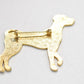 Vintage Dalmatian Dog Brooch Enamel - Costume Jewellery