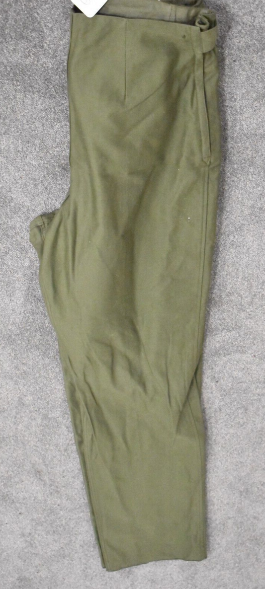 Vintage 1970s British Army Women's Working Dress Trousers – Size 78/80/108