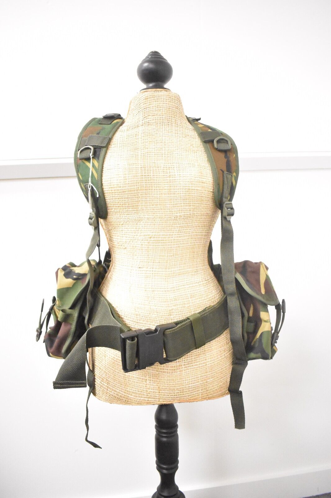 Arktis Airborne Webbing DPM Army Set Mesh Yoke Vest Assault Camo