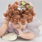 Vintage Genuine Porcelain Doll Nightsong Retired & Tagged Ginger Hair, Blue Eyes