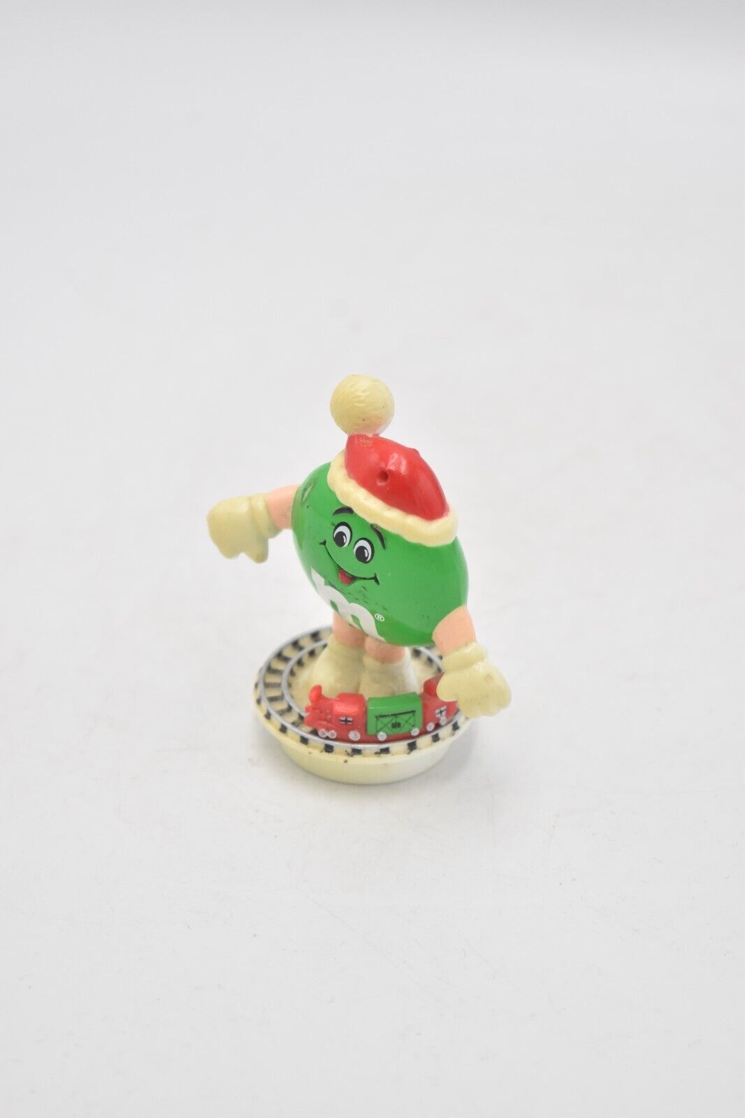 M&M's Green Character Christmas Train Cake Topper 1995