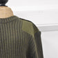 British Army Olive Green Wool Jumper Pullover Thermal Jersey - Size 100cm, Grade