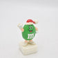 M&M's Green Peanut Character Snowball Throwing Cake Topper 1992