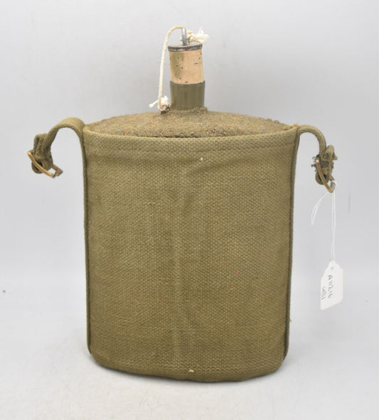 WWII British Army 37 Pattern Water Bottle In Carrier