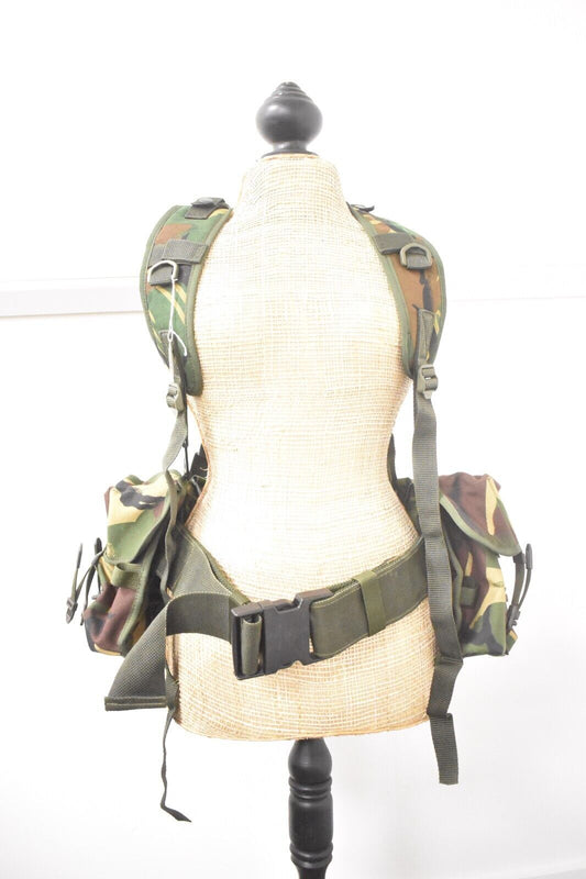 Arktis Airborne Webbing DPM Army Set Mesh Yoke Vest Assault Camo