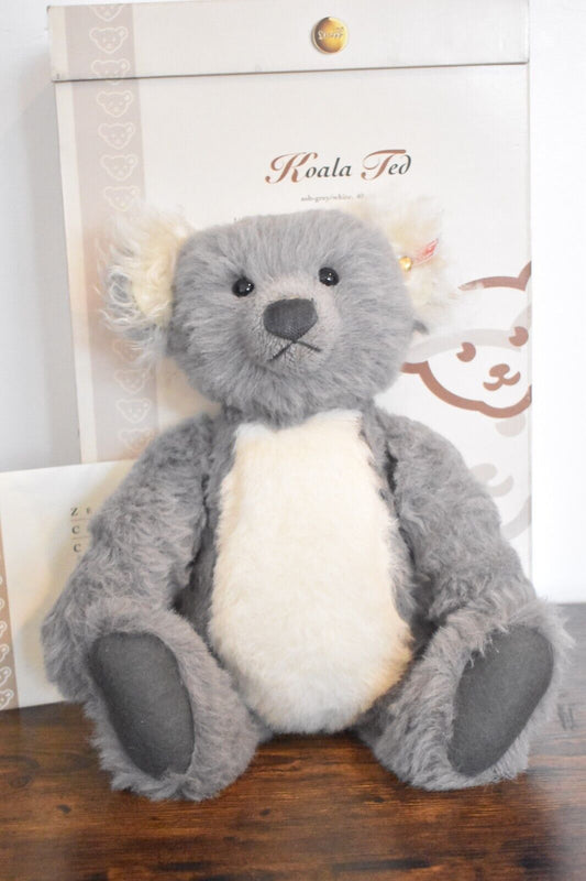 Steiff Koala Ted Teddy Bear 661792 Growler Limited Edition Boxed Retired