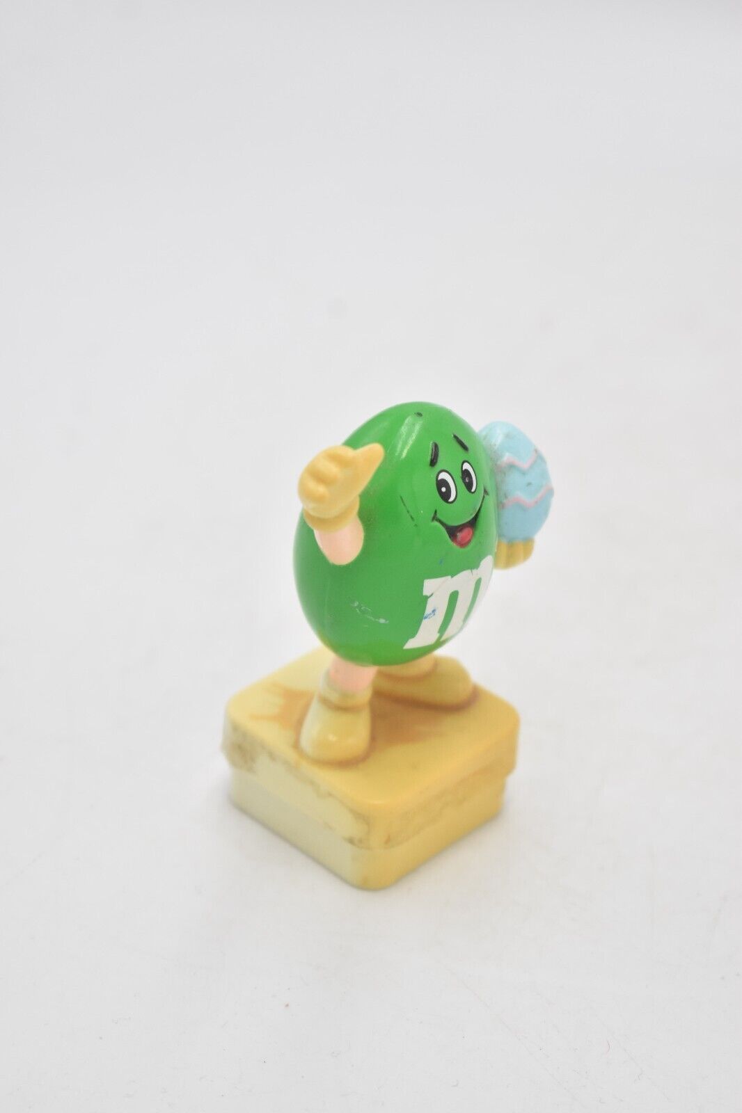 M&M's Green Peanut Character Easter Cake Topper 1991