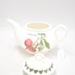 Vintage Portmeiron Pomona Fruit Teapot One Cup Decorative Collectible