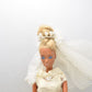 Vintage 1977 Mega Gold Barbie Clone Doll in Stunning Wedding Dress