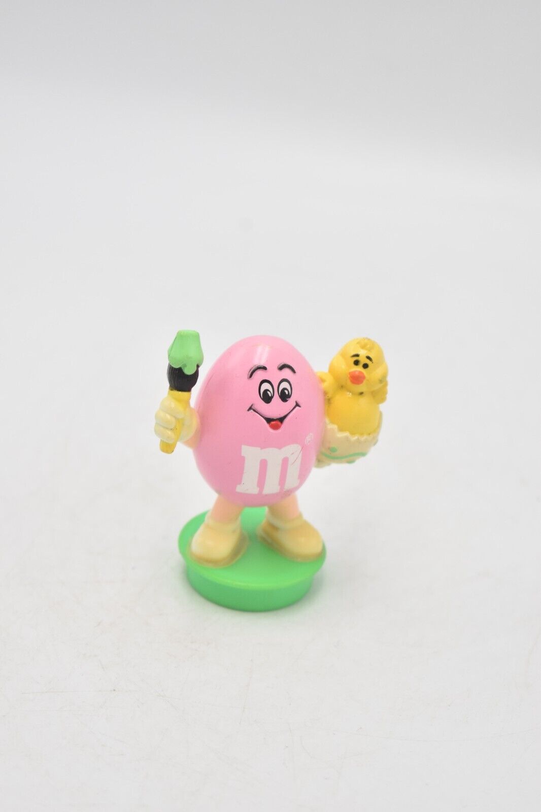 M&M's Pink Peanut Character Easter Cake Topper 1994