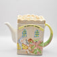 Vintage Novelty The George and Dragon Teapot Ceramic Collectible