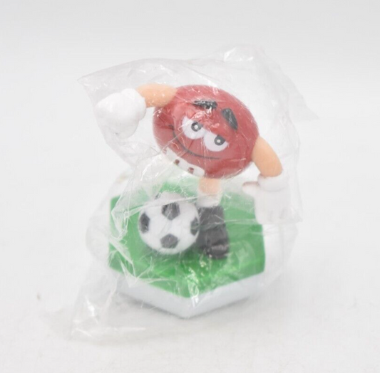 M&M's Red Character Footballer Cake Topper Sealed