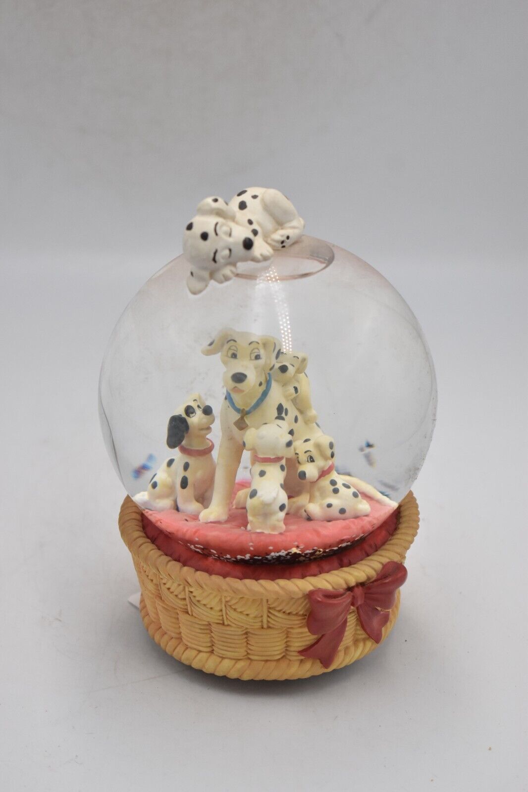 Disney 101 Dalmatians Musical Snow Globe – “Doggie in the Window” Tune