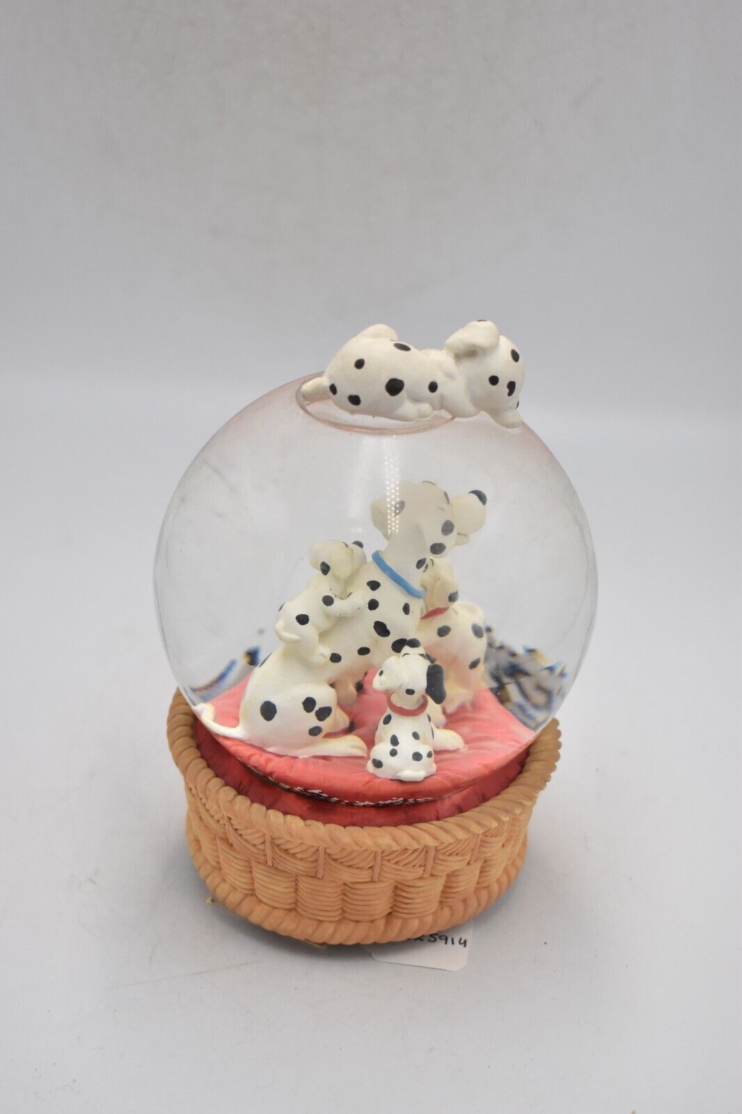 Disney 101 Dalmatians Musical Snow Globe – “Doggie in the Window” Tune