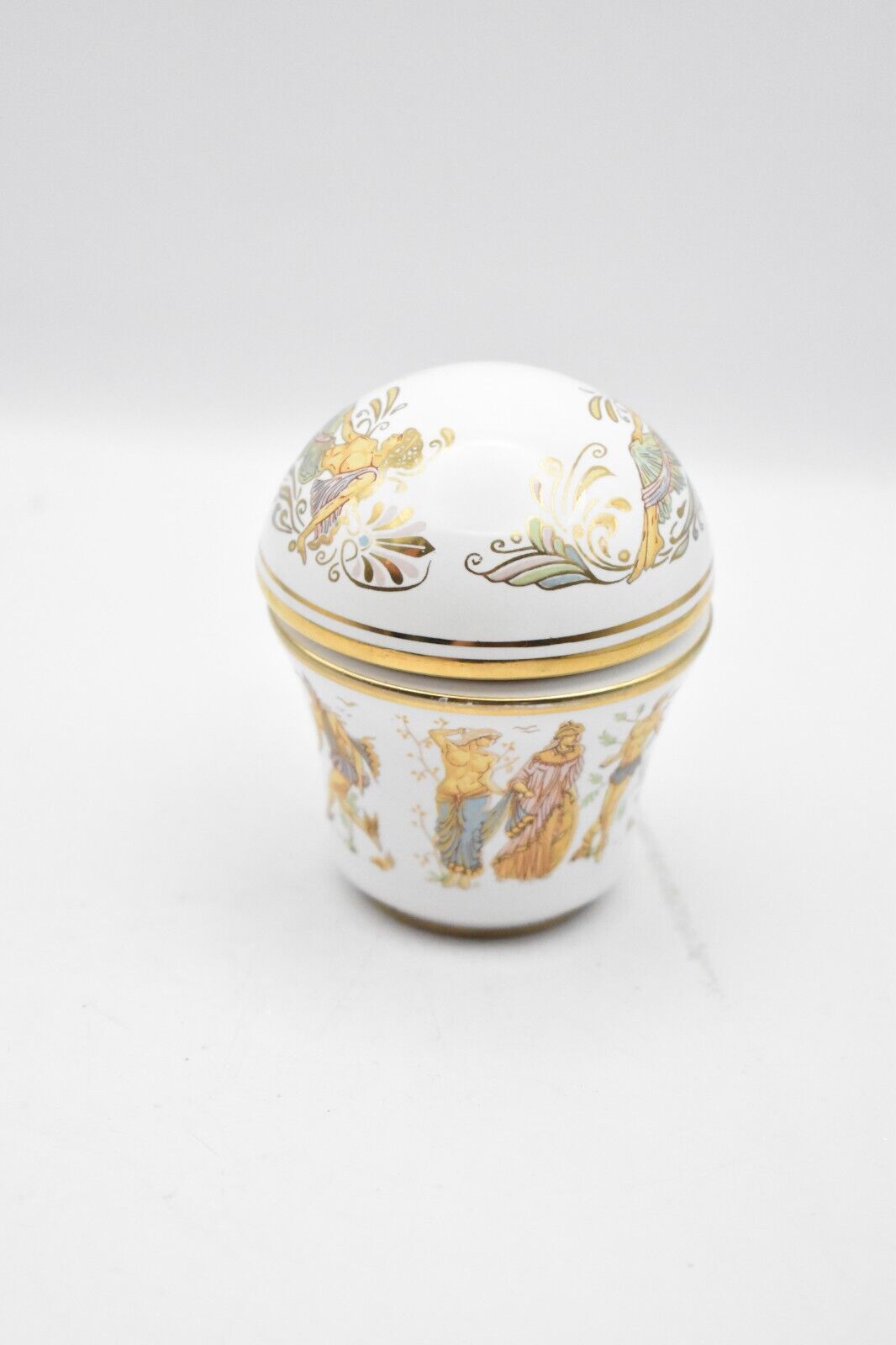 Vintage Electra Solid Perfume Bottle Made In Greece Scent Pot