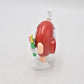 M&M's Red Character Flowers Candy Sweet Dispenser