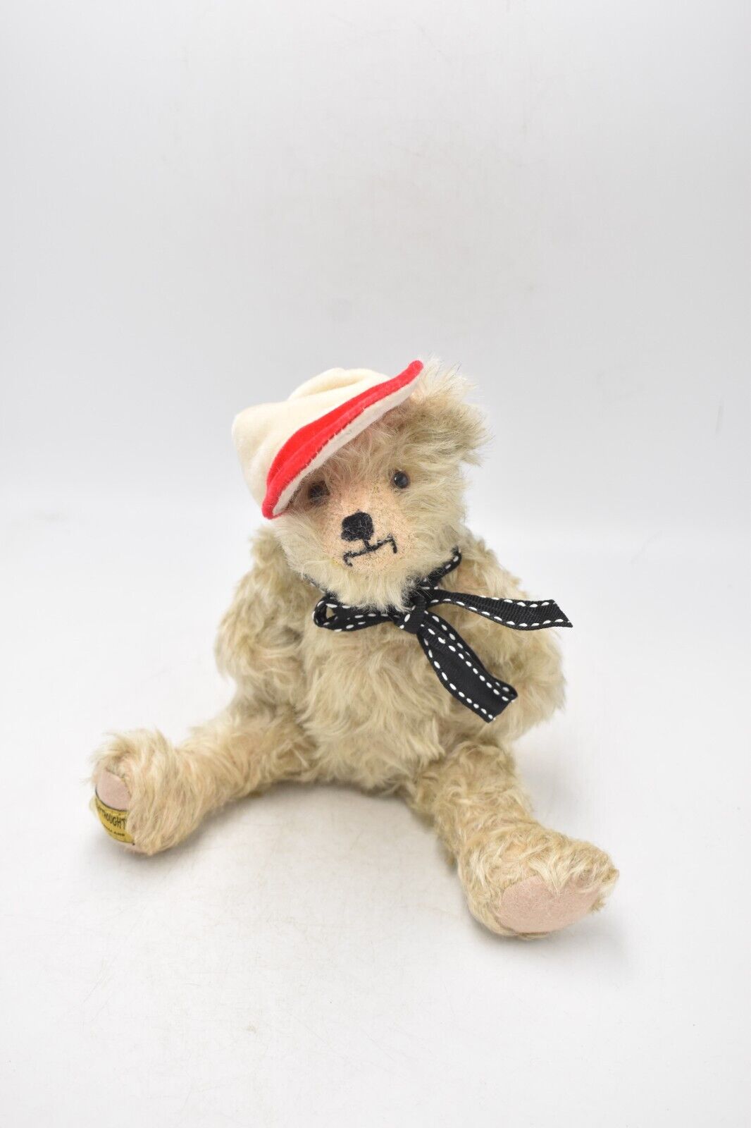 Merrythought Mohair Teddy Bear with Hat – Retired – Jointed