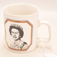 Vintage Staffordshire Potteries Silver Jubilee Queen Elizabeth Mug 1977