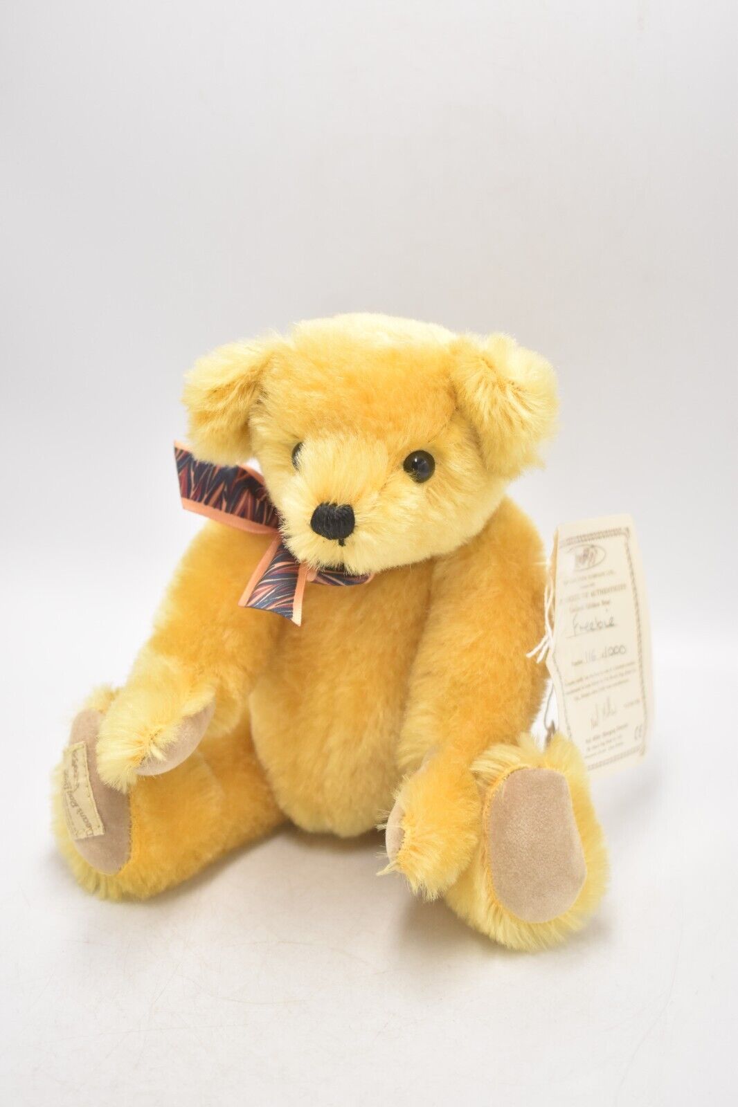 Deans Rag Book Co Freebie Teddy Bear Limited Edition Retired & Tags