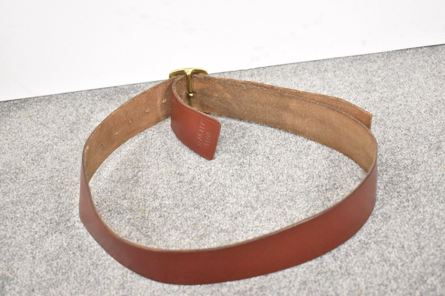 British Army 1903 Pattern Leather Belt Reproduction 34" Waist