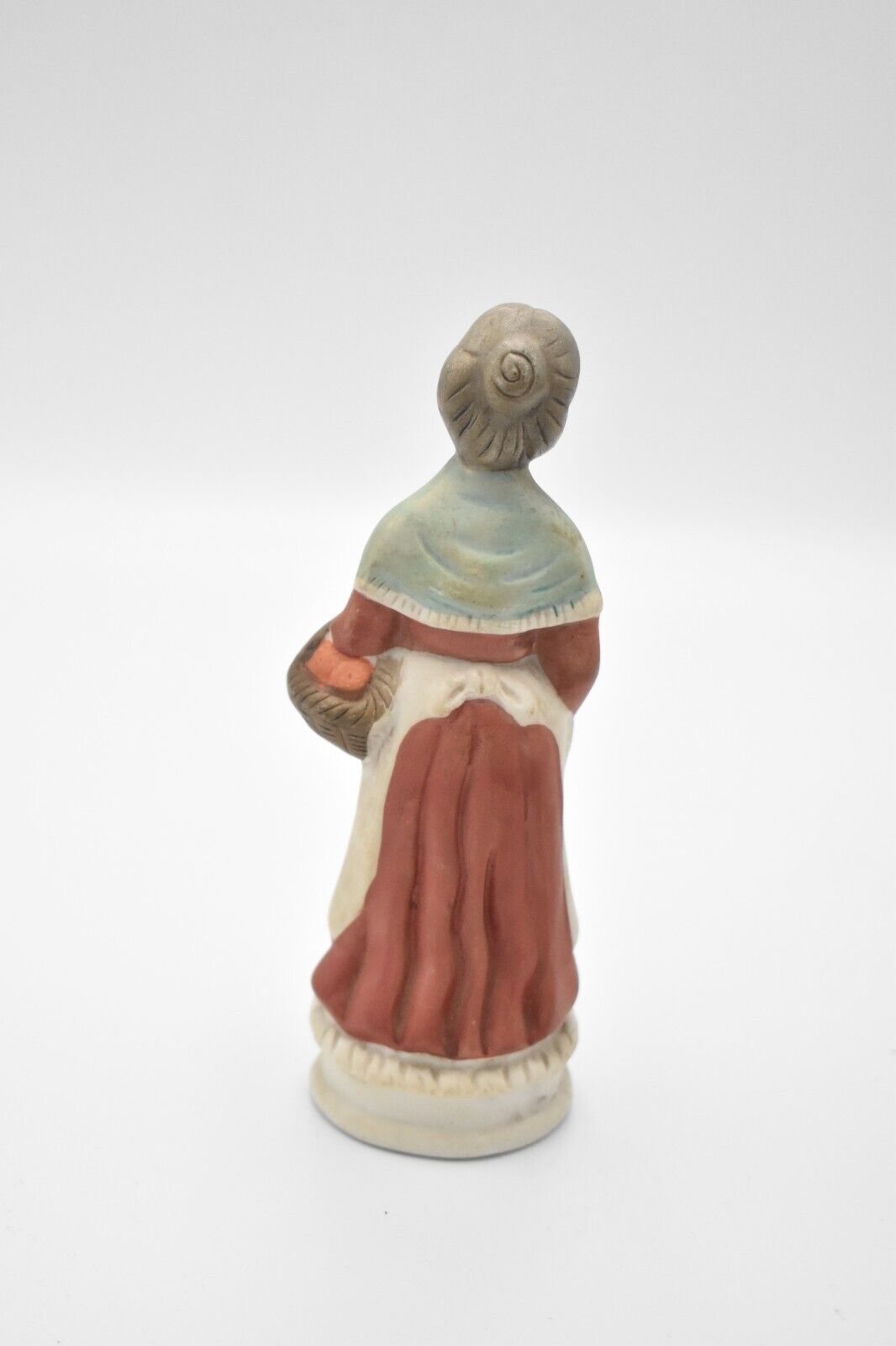 Vintage Old Lady Figurine Statue Ornament Ceramic