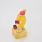 M&M's Yellow Peanut Character Christmas Train Cake Topper 1993