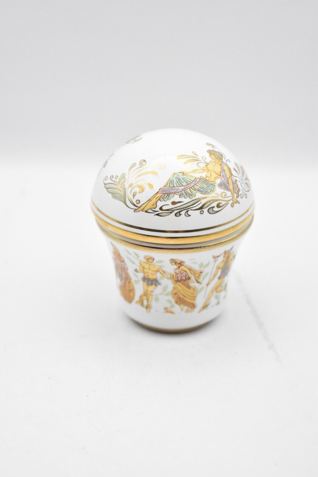 Vintage Electra Solid Perfume Bottle Made In Greece Scent Pot