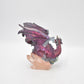 Mythical Purple Gothic Fantasy Dragon Figurine Ornament Statue