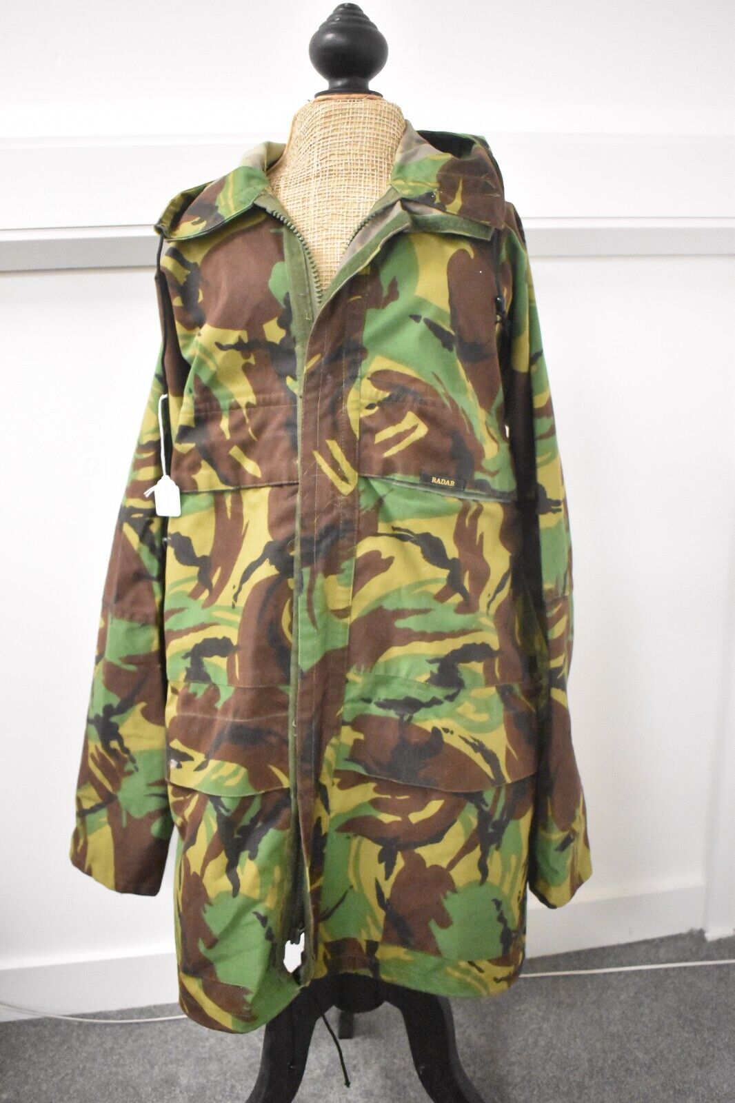 Radar Hydro Ram Military Waterproof Jacket Camouflage Size Small