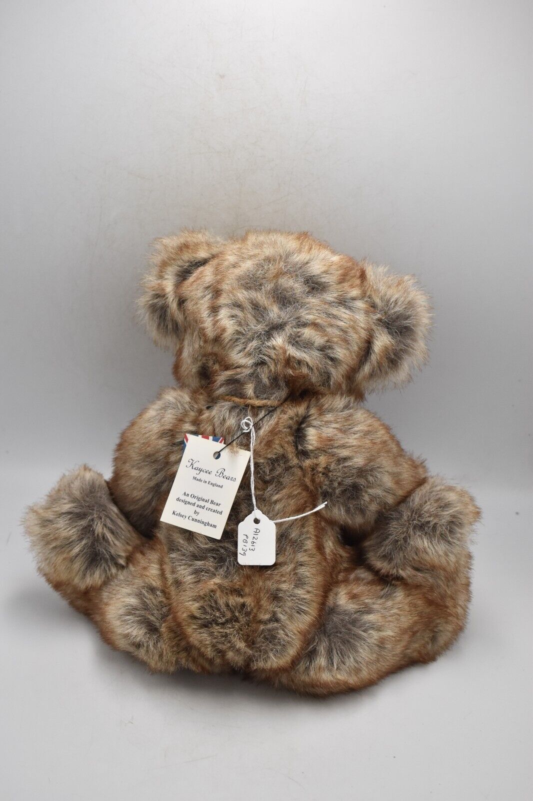 Kaycee Bears Button Teddy Bear – Retired – Tagged Designed by Kelsey Cunningham