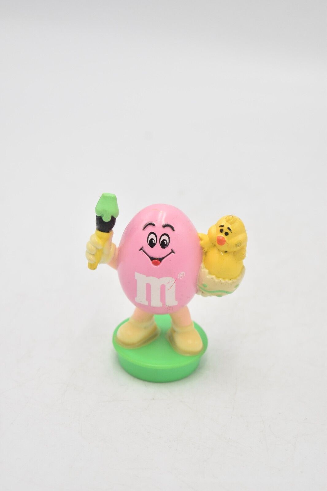 M&M's Pink Peanut Character Easter Cake Topper 1994