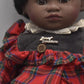 Zapf Creation Soft Body Black Ethnic Doll with Afro Hair and Lifelike Blinking