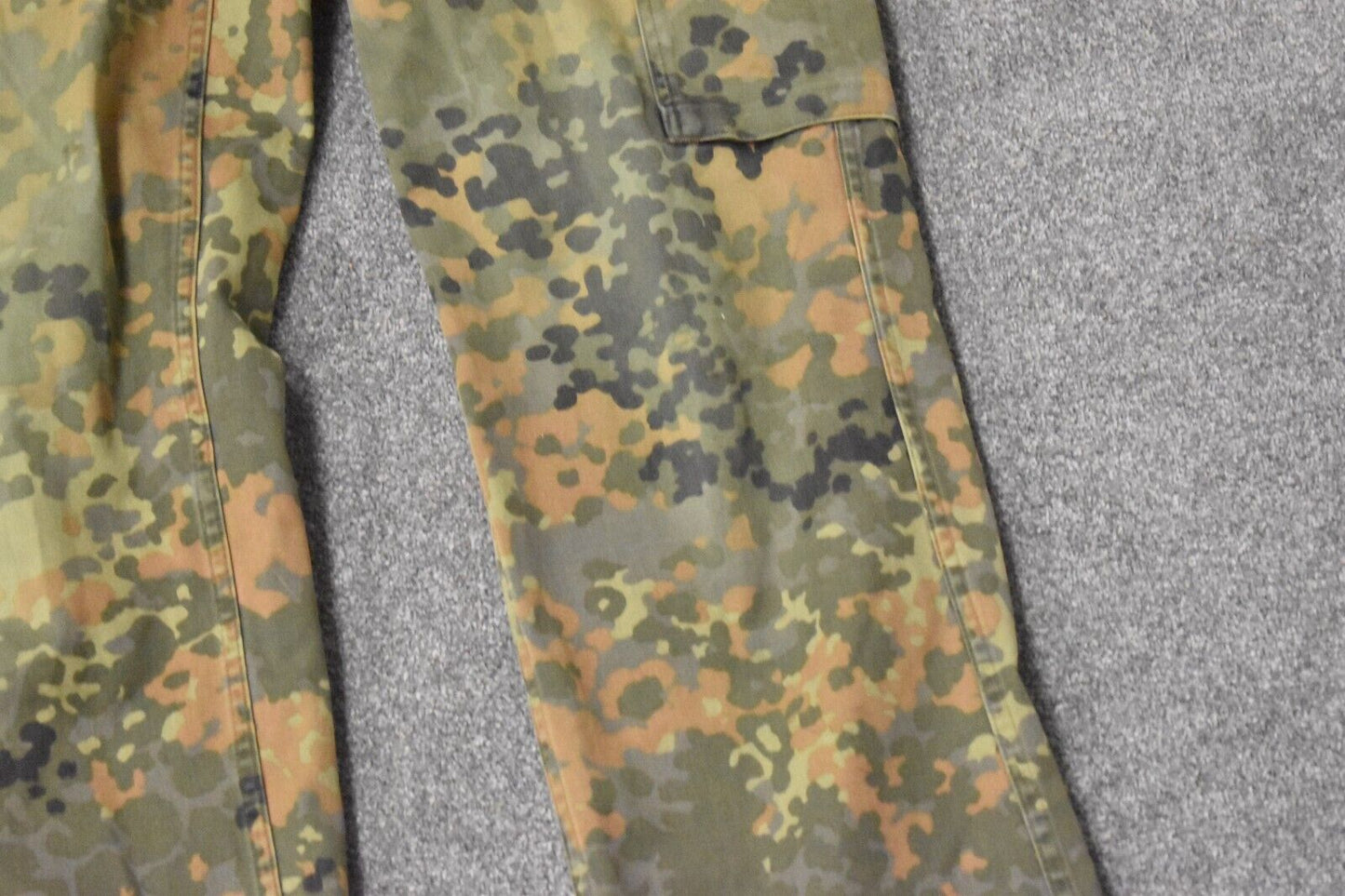 German Army Flecktarn Camouflage Combat Trousers - Size GR2