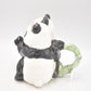 Vintage Panda Couple Teapot Novelty Decorative Collectible