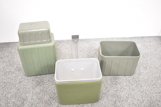 Vintage Yugoslavian Mess Tin Set Complete Camping Army Military Surplus