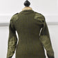 British Army Olive Green Wool Jumper Pullover Thermal Jersey Size 36"