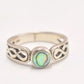 Vintage Sterling Silver 925 & Abalone Mother of Pearl Ring – Size P 1/2