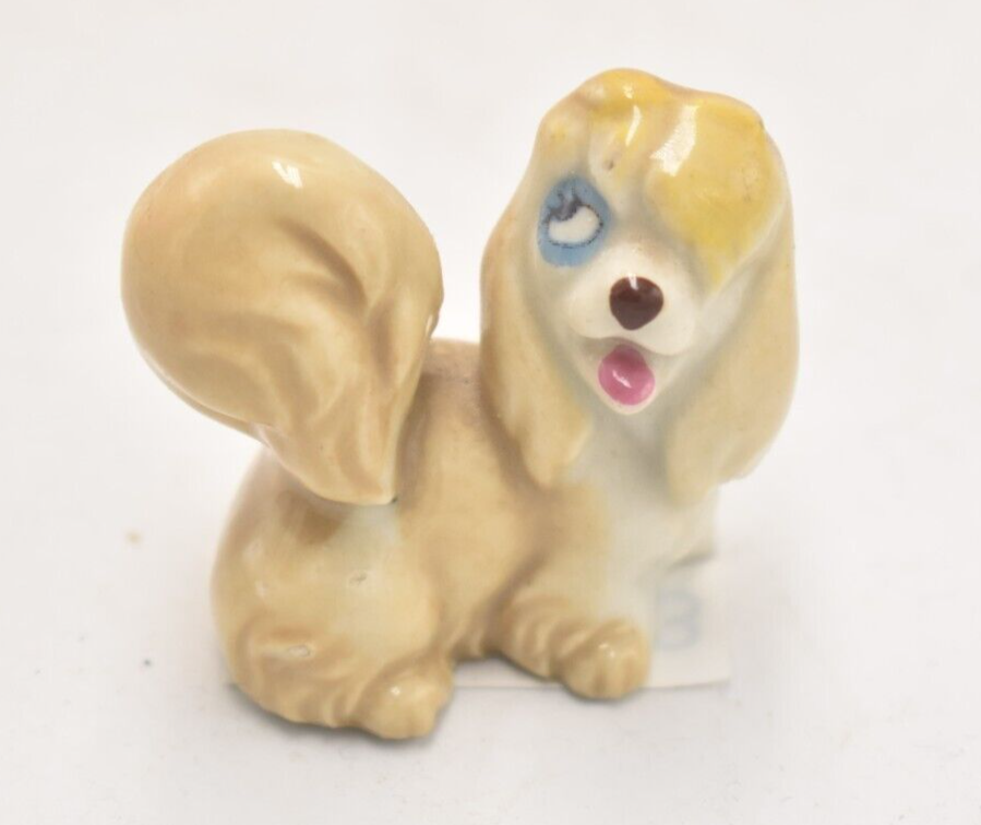 Vintage Wade Whimsie Peg Dog From Lady & The Tramp Disney Figurine Statue