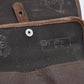 Original Soviet USSR Russian Army Leather Map Case/ Messenger Document Bag