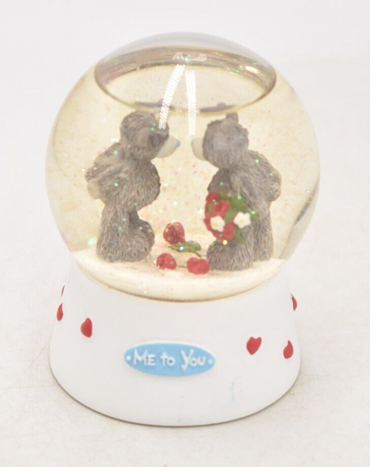 Me To You Tatty Teddy Love Valentine's Snow Globe Figurine Ornament