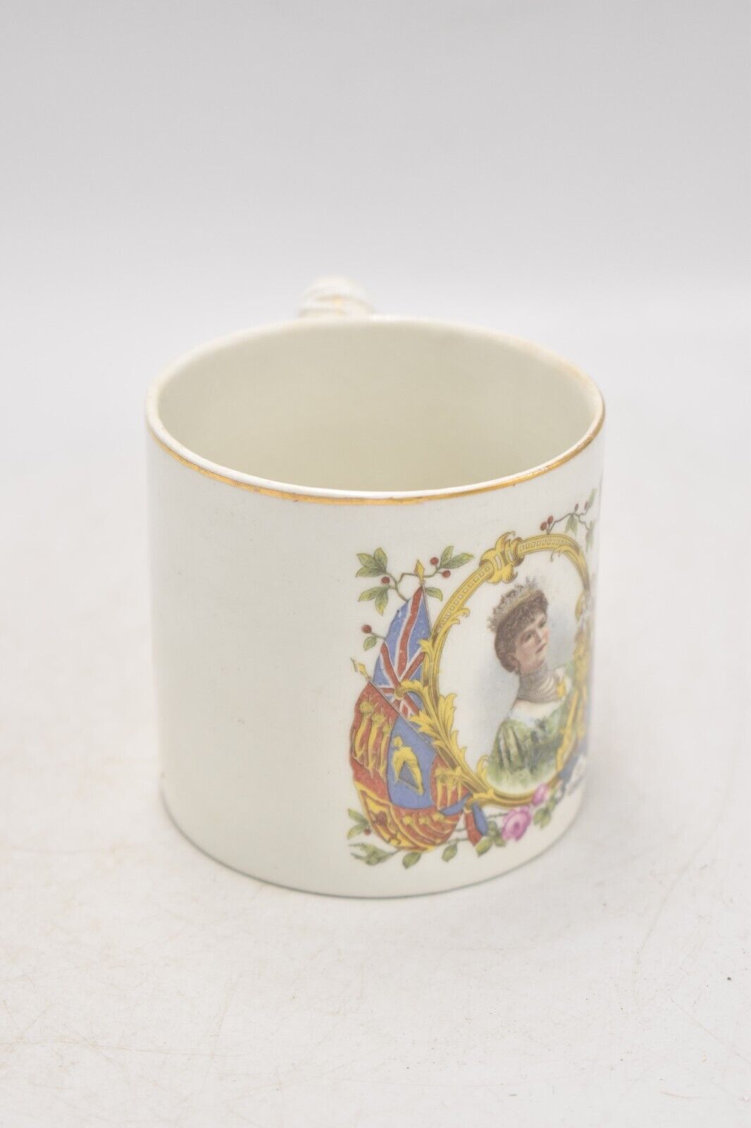 Vintage Wedgwood & Co. Imperial Porcelain George V Coronation Mug