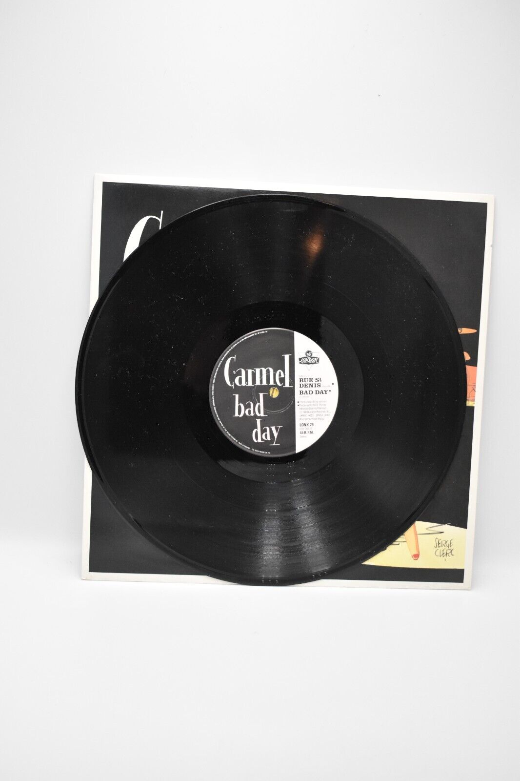 Carmel Bad Day 12" Vinyl Record Single 1983