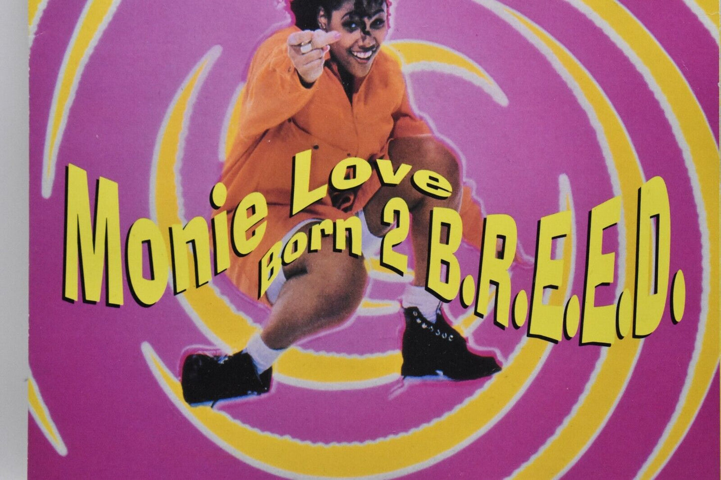 Monie love Born 2 Breed 7" Vinyl Record Single 1993