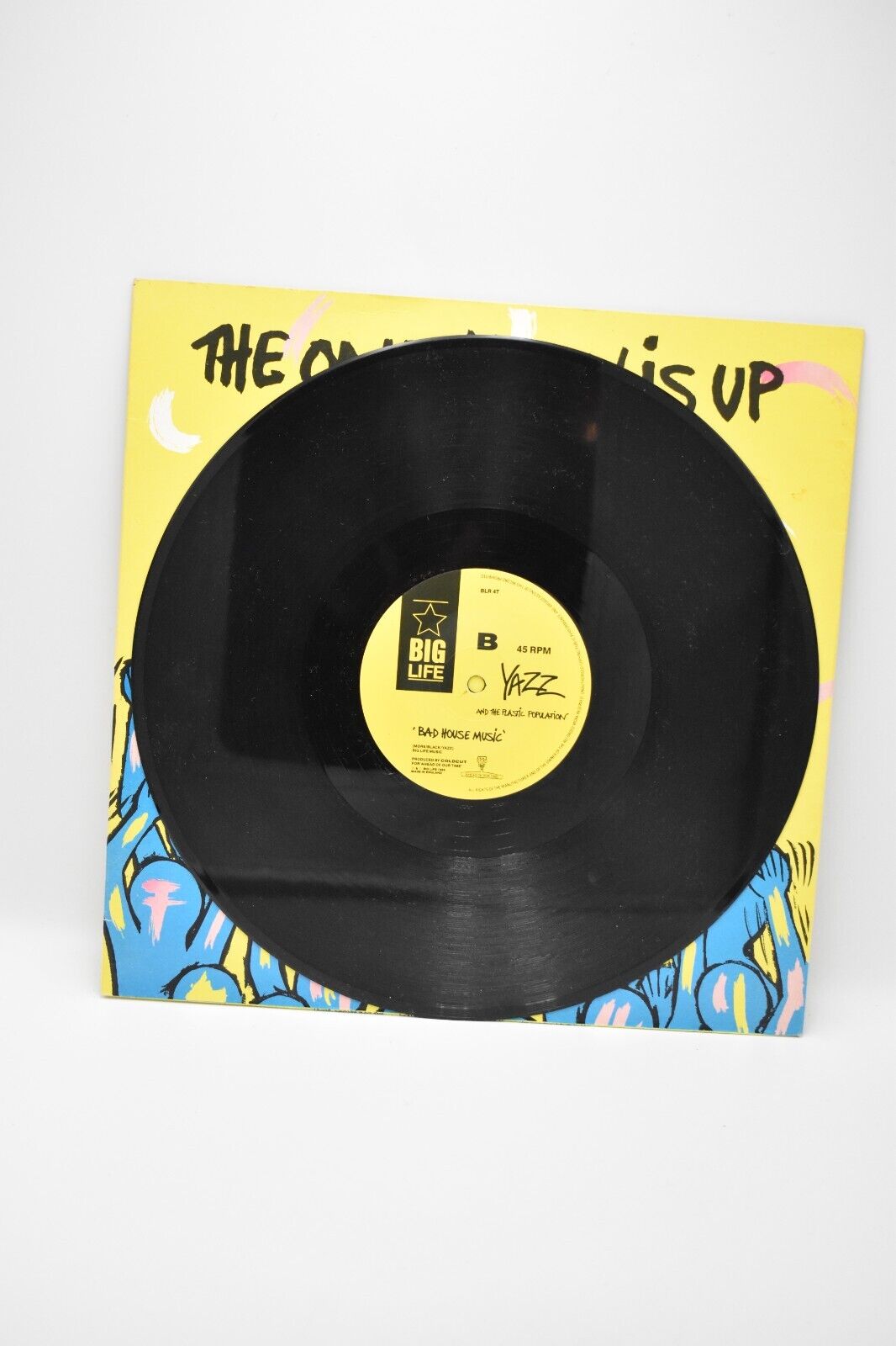 Yazz And The Plastic Population The Only Way Is Up 12" Vinyl Reord Single 1988