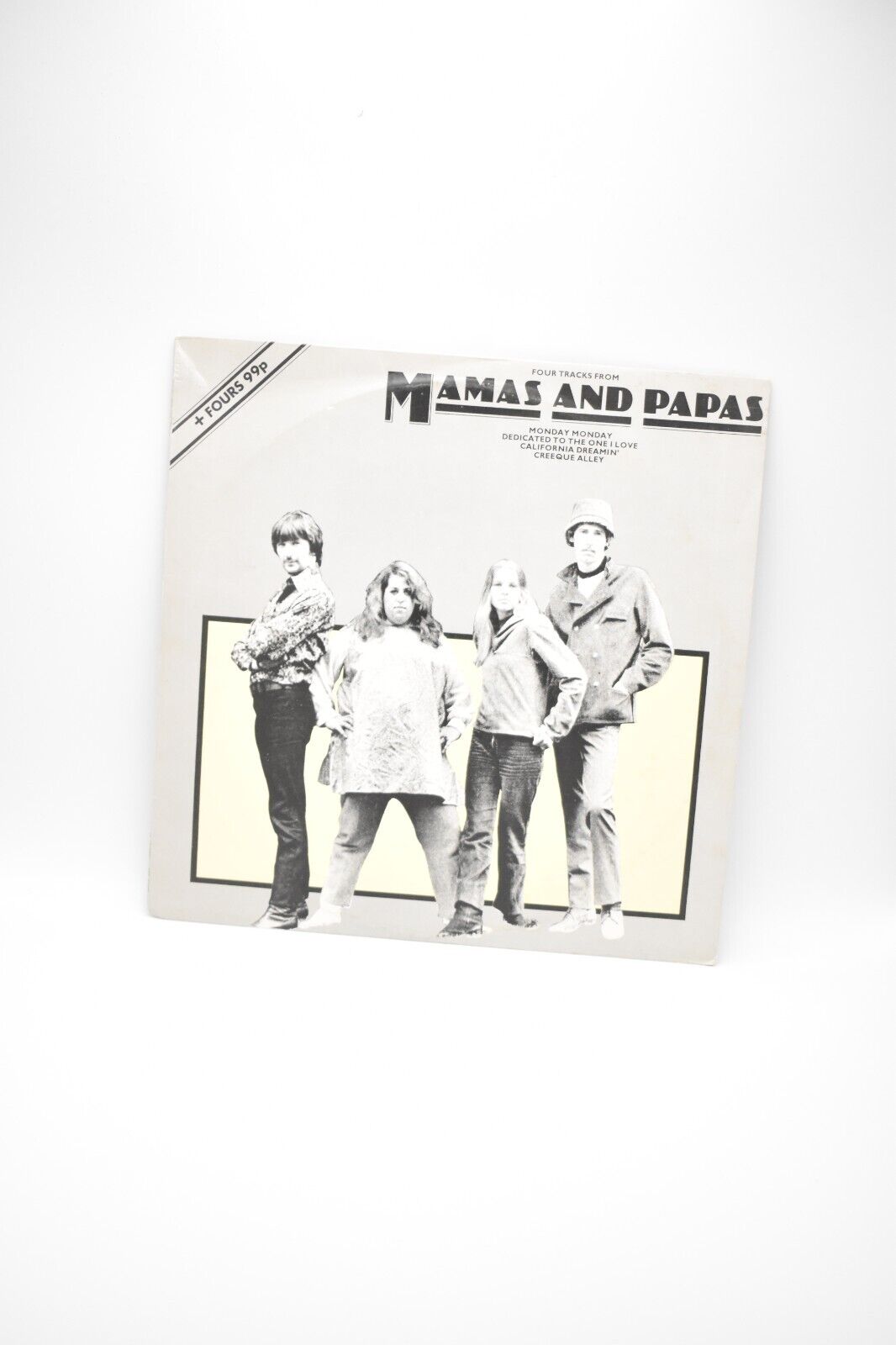 Mamas & Papas Four Tracks From 1977 UK 12" vinyl single EP Monday California