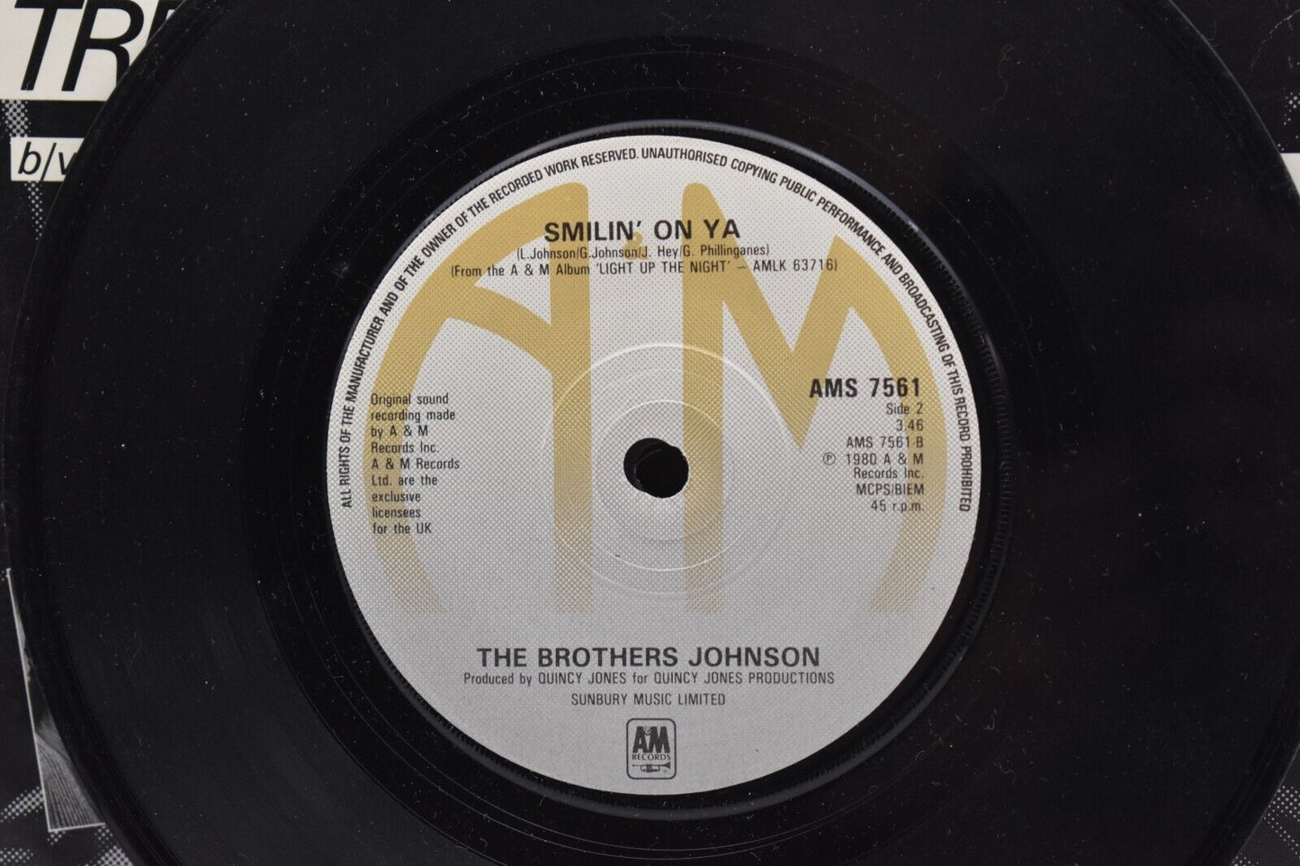 The Brothers Johnson Treasure 7" Vinyl Single 1980