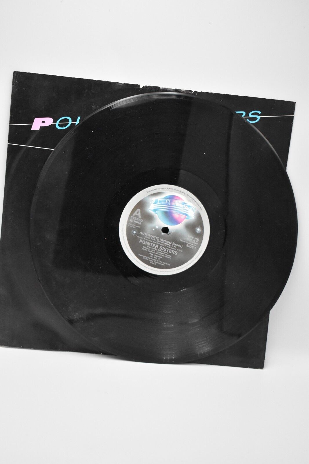 Pointer Sisters Automatic 12" Vinyl Record Single 1983