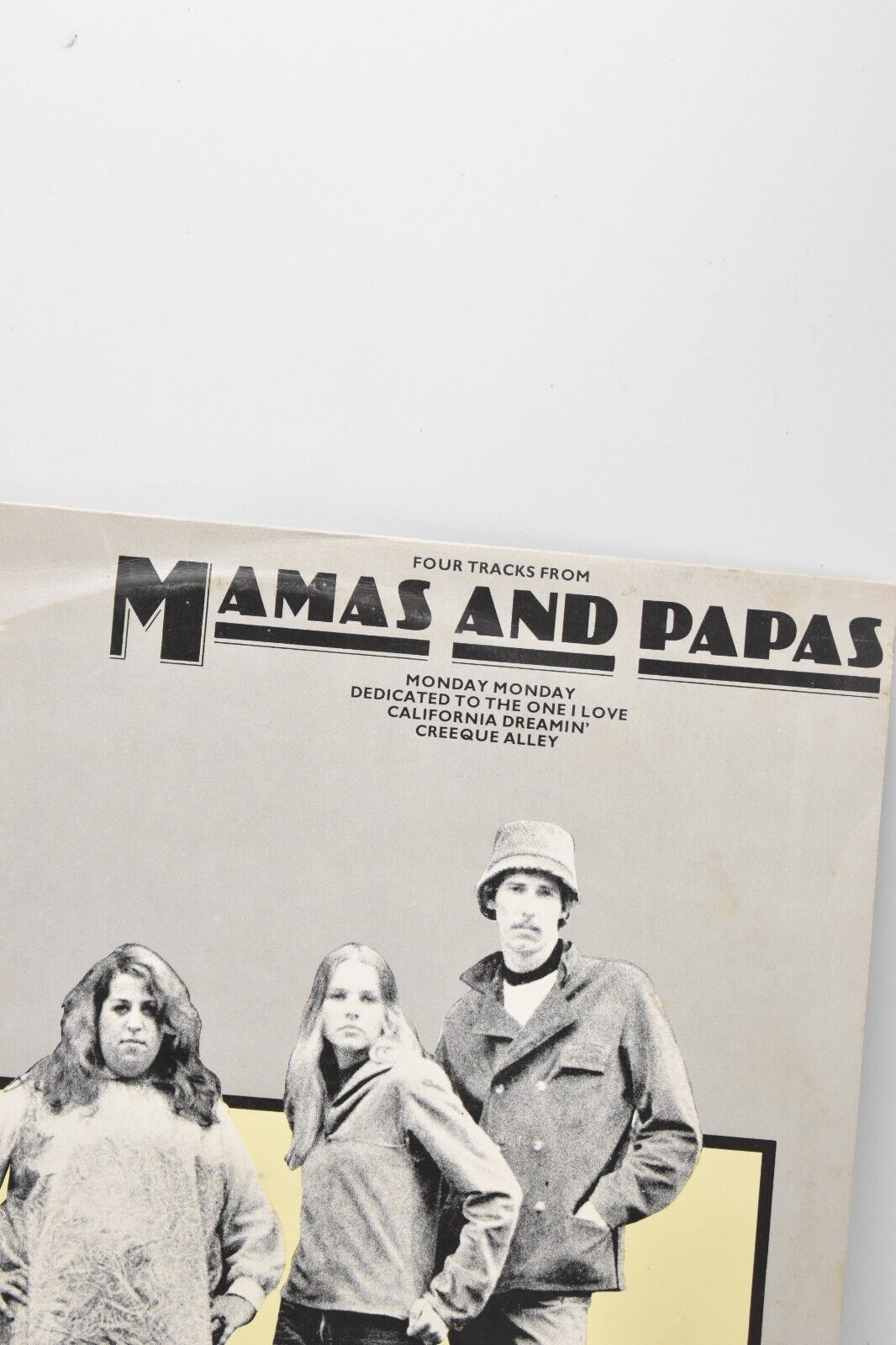 Mamas & Papas Four Tracks From 1977 UK 12" vinyl single EP Monday California