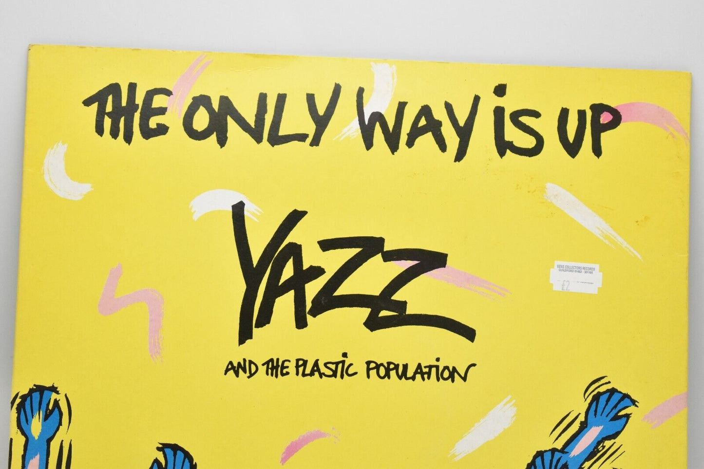 Yazz And The Plastic Population The Only Way Is Up 12" Vinyl Reord Single 1988