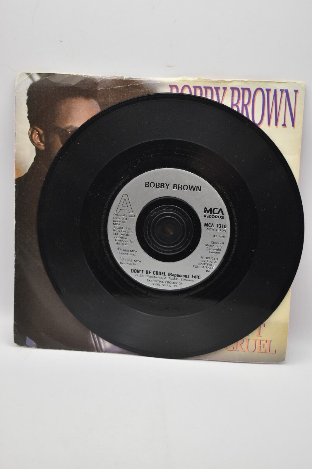 Bobby Brown Don't Be Cruel 7" Vinyl Record Single 1988